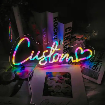 Name Floro  Neon Sign