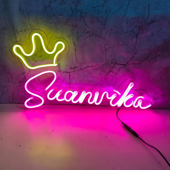 Name Floro  Neon Sign