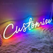 Name Floro  Neon Sign